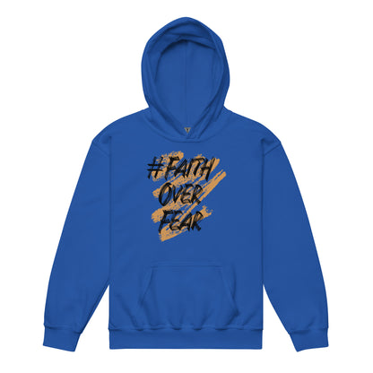 Faith Over Fear Signature Kids hoodie