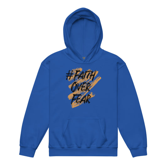 Faith Over Fear Signature Kids hoodie