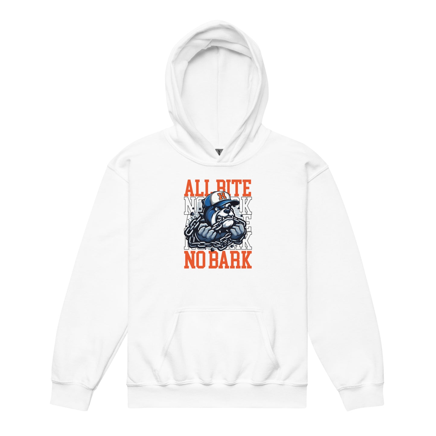 All Bite No Bark Kid Hoodie