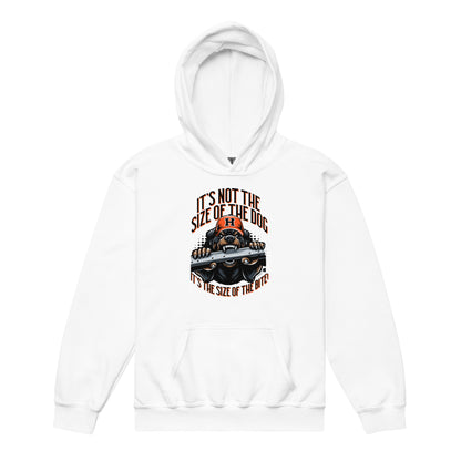 Size of the Dog kid Hoodie