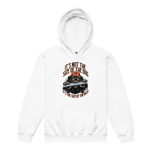 Size of the Dog kid Hoodie