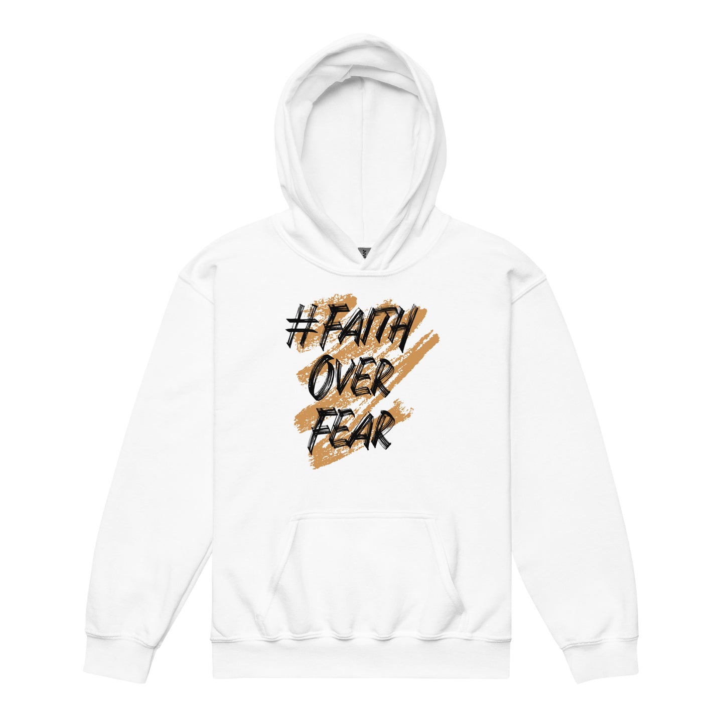 Faith Over Fear Signature Kids hoodie