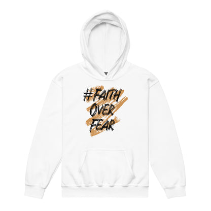 Faith Over Fear Signature Kids hoodie
