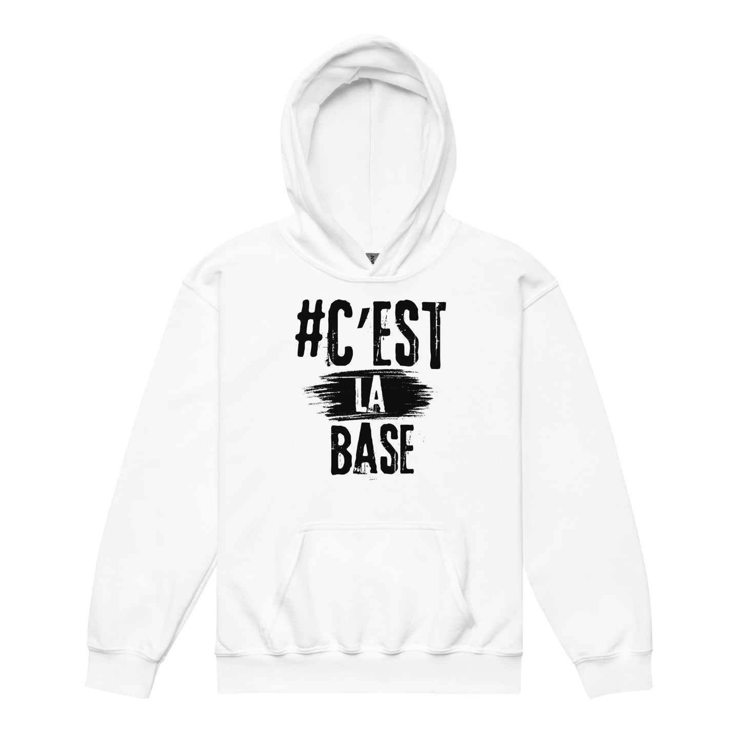 Cest La Base Signature Kids hoodie