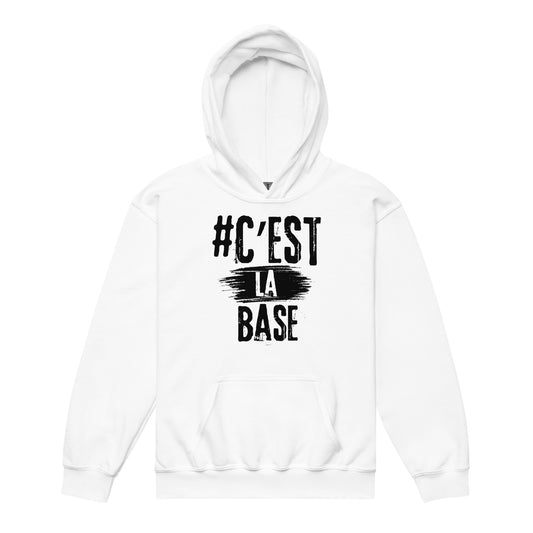 Cest La Base Signature Kids hoodie