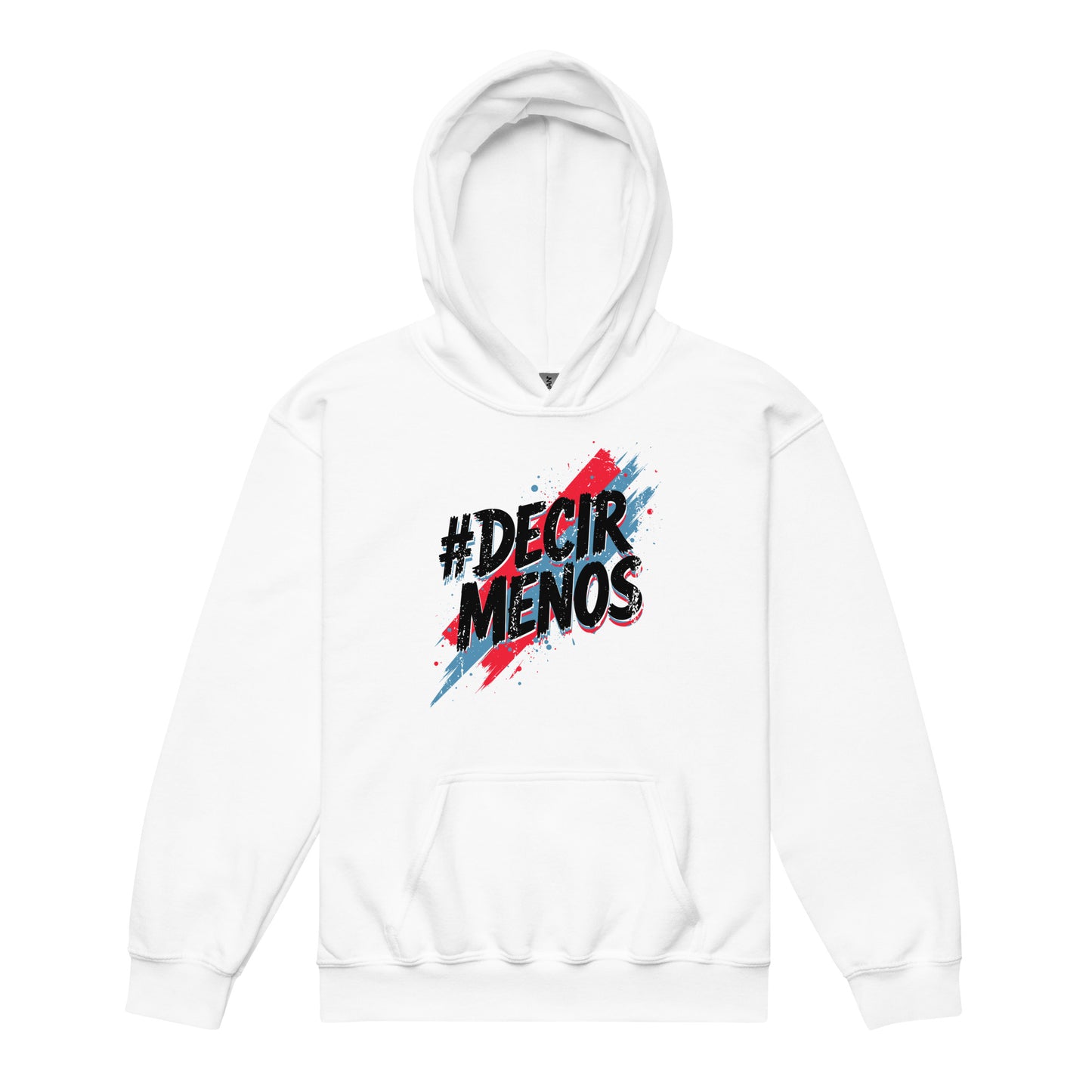 Decir Menos Signature Kids hoodie