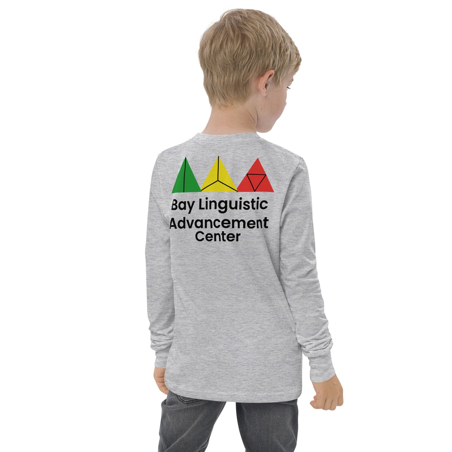 Bay Linguistic Advancement Youth Long Sleeve Logo Tee