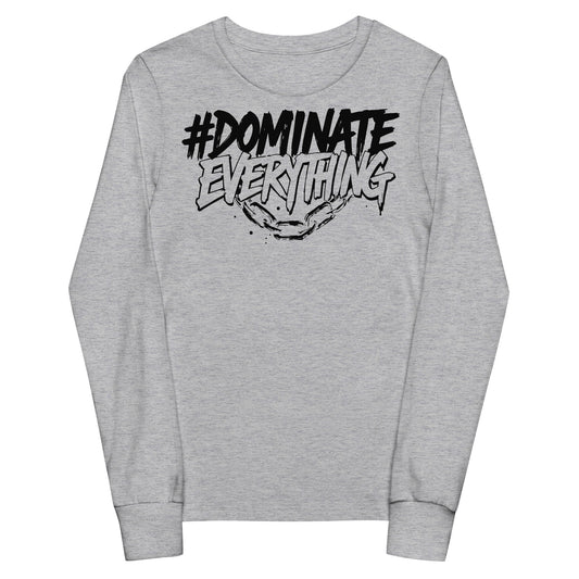 Dominate Everything Signature Kids Youth long sleeve tee