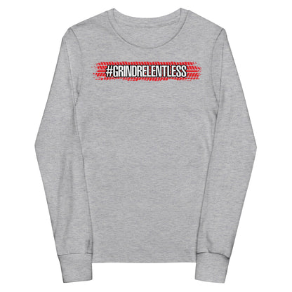 Grindrelentless Signature Kids Youth long sleeve tee