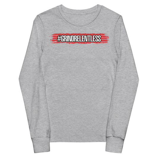 Grindrelentless Signature Kids Youth long sleeve tee