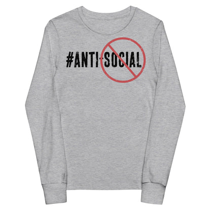 Anti Social Signature Kids Youth long sleeve tee