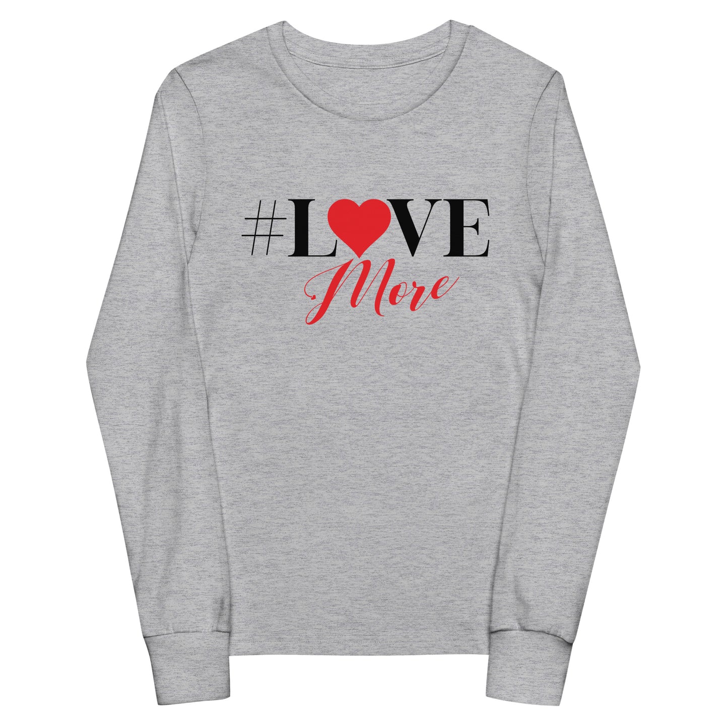 Love More Signature Kids long sleeve tee