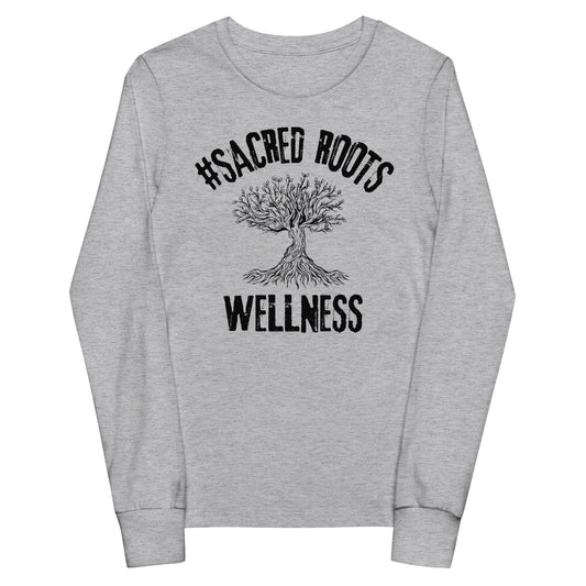 Sacred Roots Wellness Signature Kids long sleeve tee
