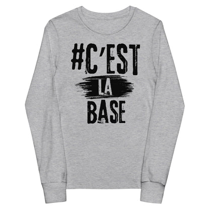 Cest La Base Signature Kids long sleeve tee