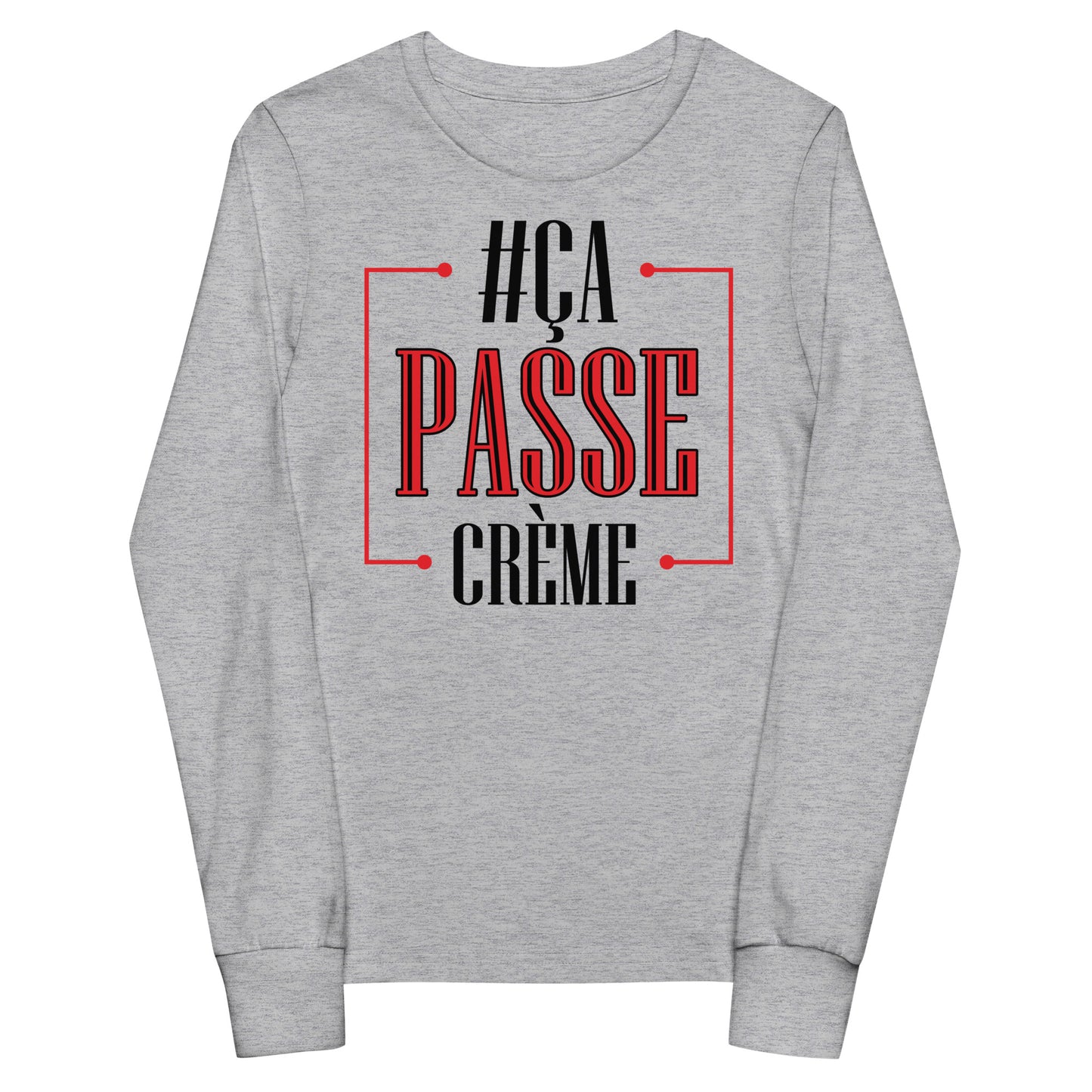 Ca Passe Creame Signature Kids long sleeve tee