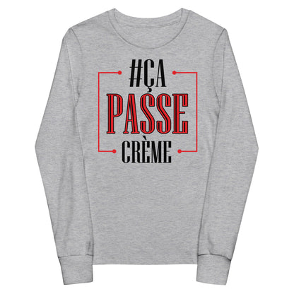 Ca Passe Creame Signature Kids long sleeve tee