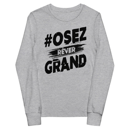 Osez Rever Grand Signature Kids long sleeve tee