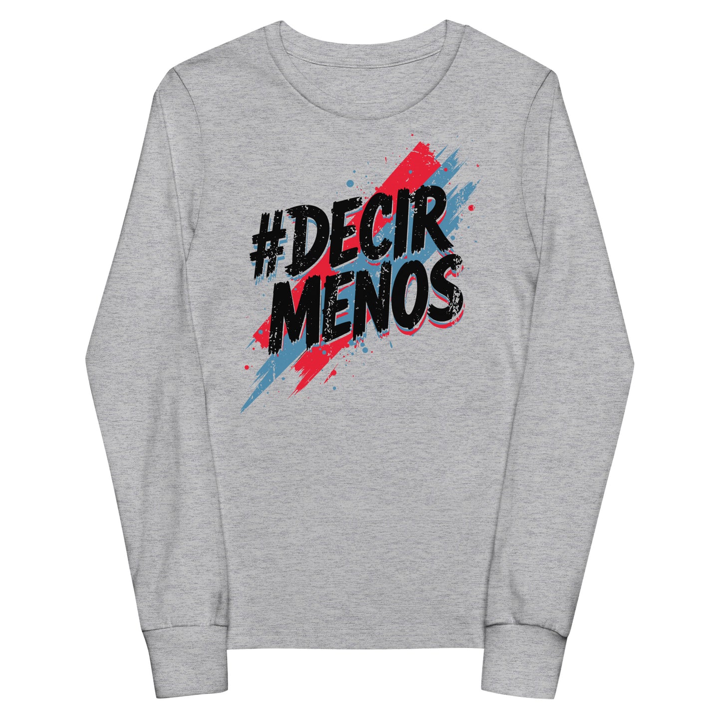 Decir Menos Signature Kids long sleeve tee