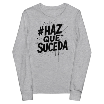 Haz Que Suceda Signature Kids long sleeve tee