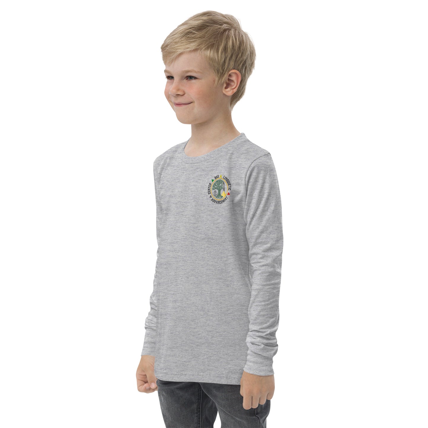 Bay Linguistic Advancement Youth Long Sleeve Logo Tee