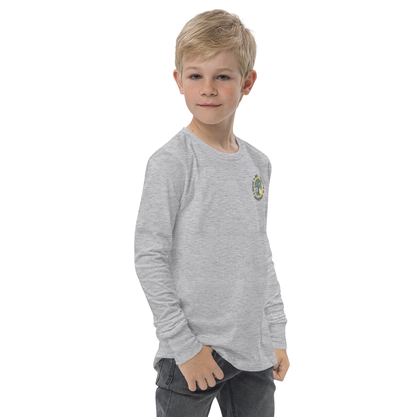 Bay Linguistic Advancement Youth Long Sleeve Logo Tee