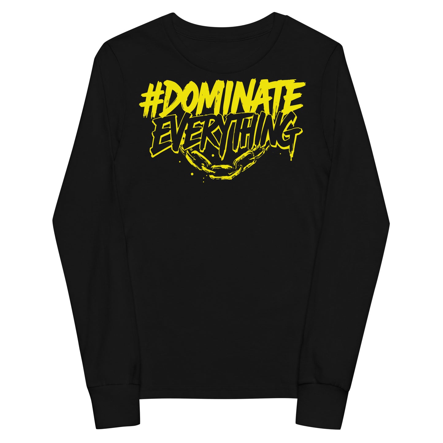 Dominate Everything Kids Youth long sleeve tee