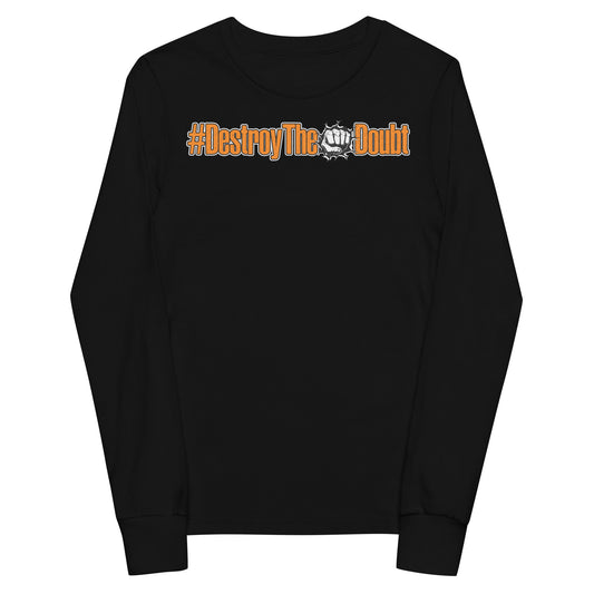 Destroy The Doubt Kids Youth long sleeve tee