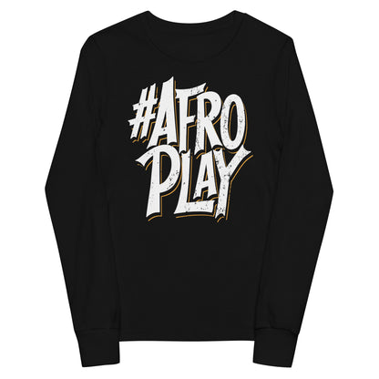 Afro Play Model Kids long sleeve tee