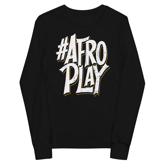 Afro Play Model Kids long sleeve tee