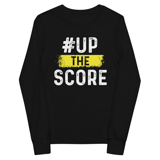 Up the Score Kids long sleeve tee