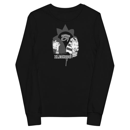 IleOmode Eye Kids long sleeve tee