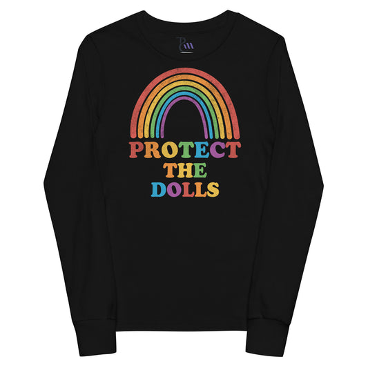 Protect The Dolls Trans Women United Kids long sleeve tee