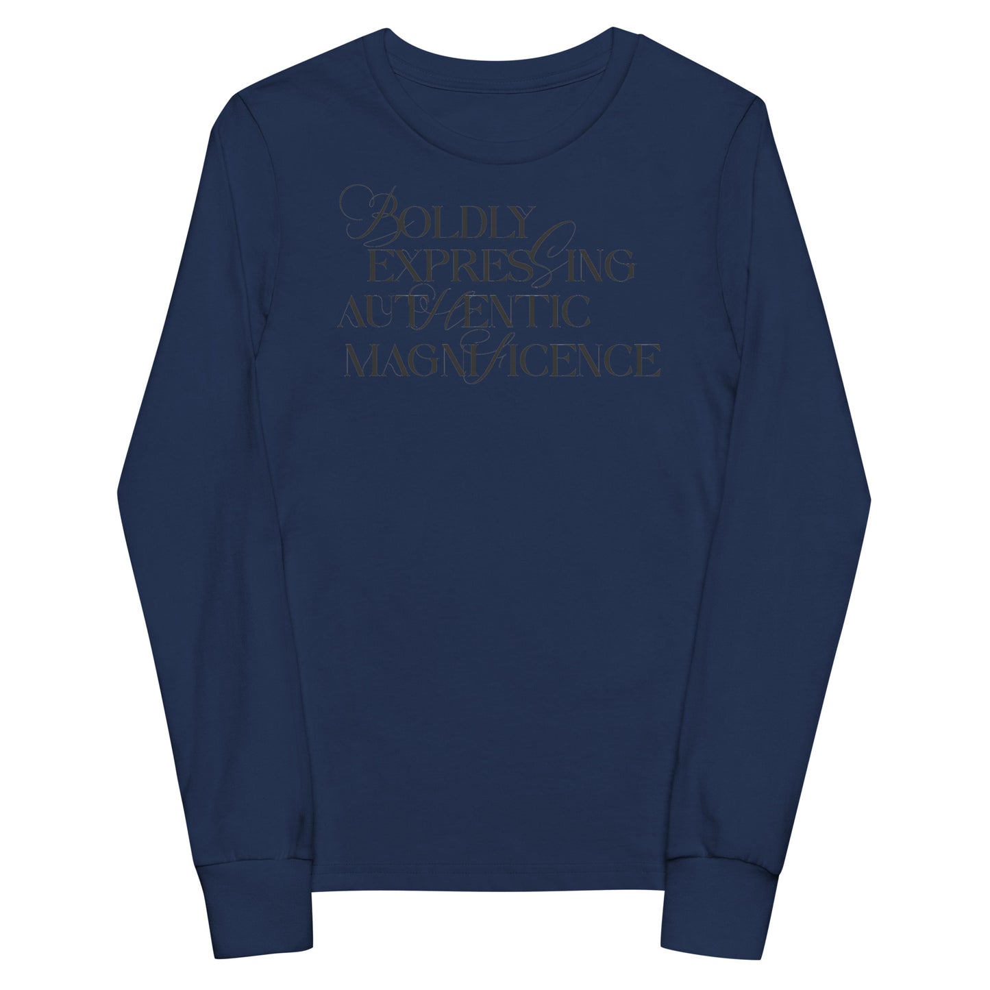 Boldly Expressing Kids Long Sleeve Tee