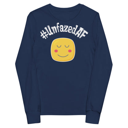Unfazedaf Kids Youth long sleeve tee