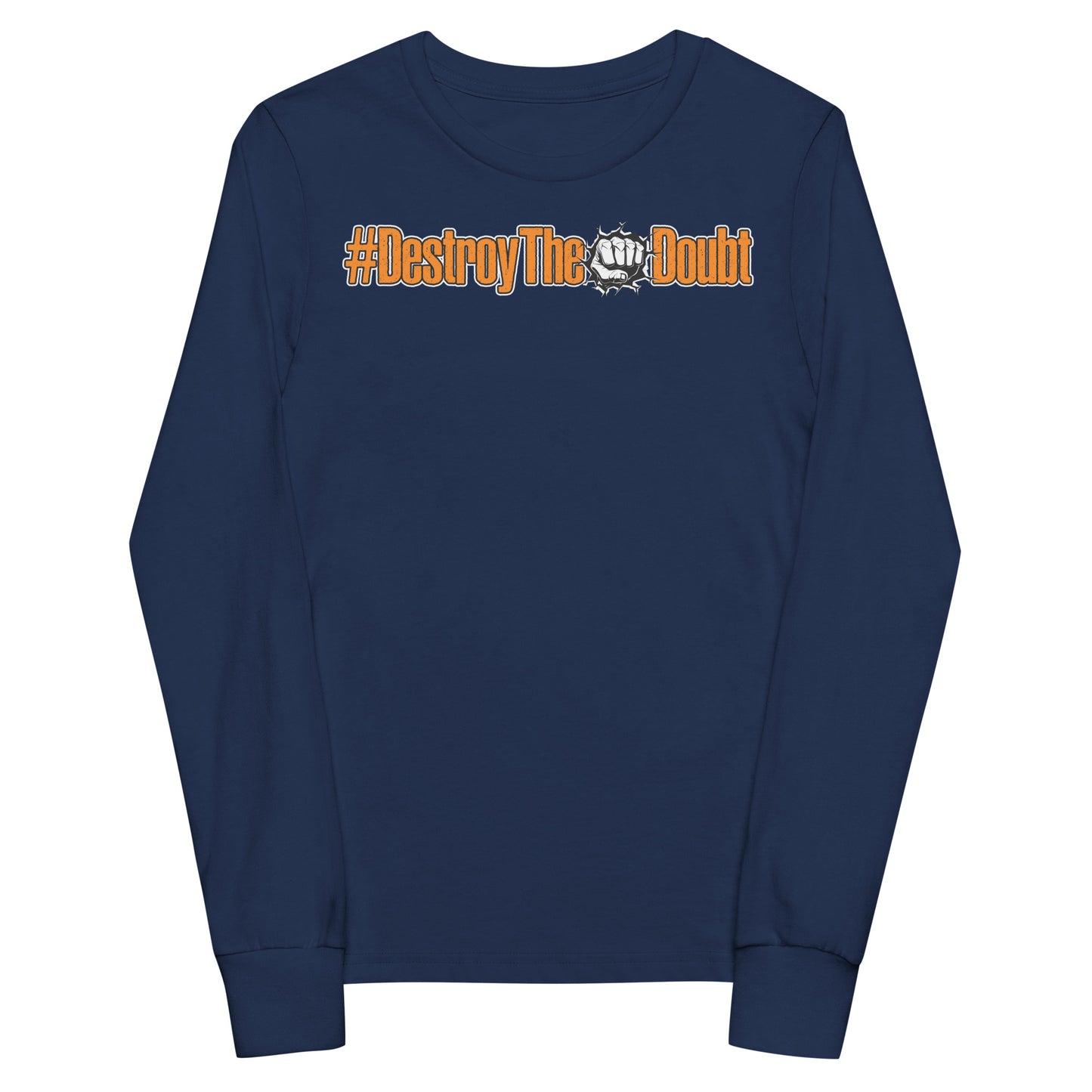 Destroy The Doubt Kids Youth long sleeve tee