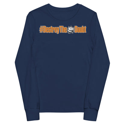 Destroy The Doubt Kids Youth long sleeve tee