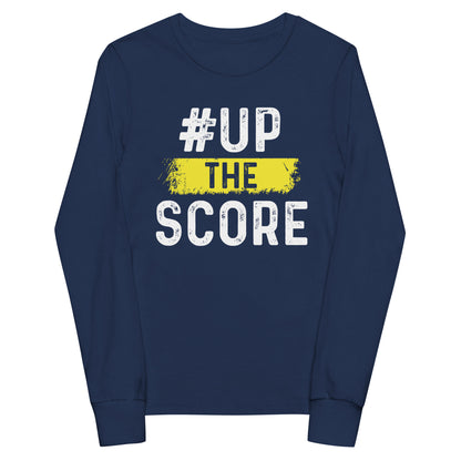 Up the Score Kids long sleeve tee