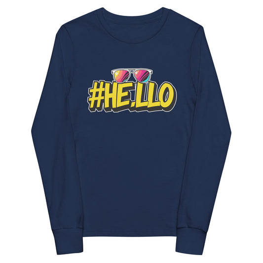Hello Kids long sleeve tee