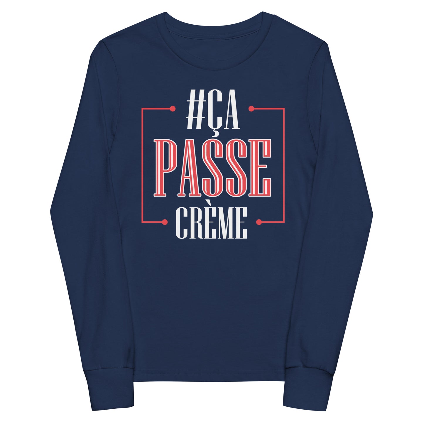 Ca Passe Creame Kids long sleeve tee