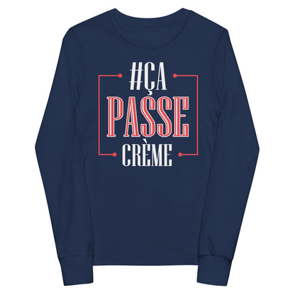 Ca Passe Creame Kids long sleeve tee