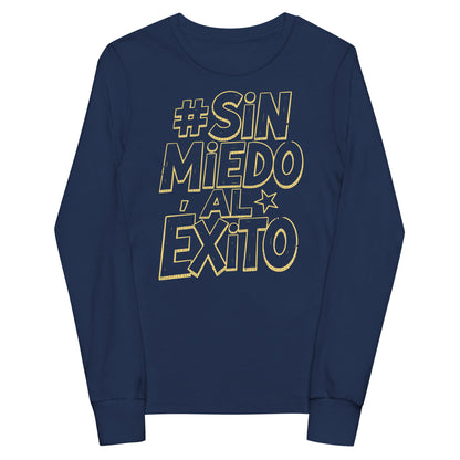 Sin Miedo Al Exito Kids long sleeve tee
