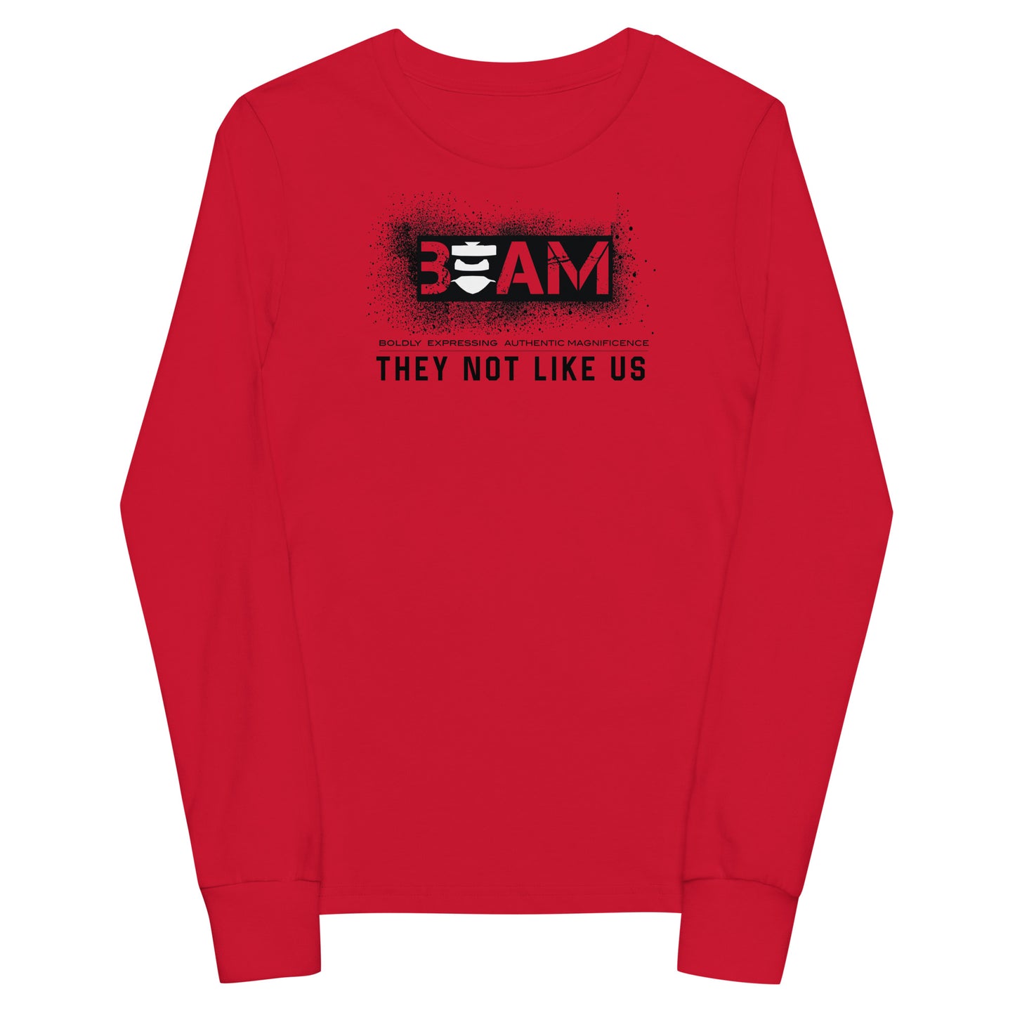 Beam They Not Like Us Kids Long Sleeve Tee