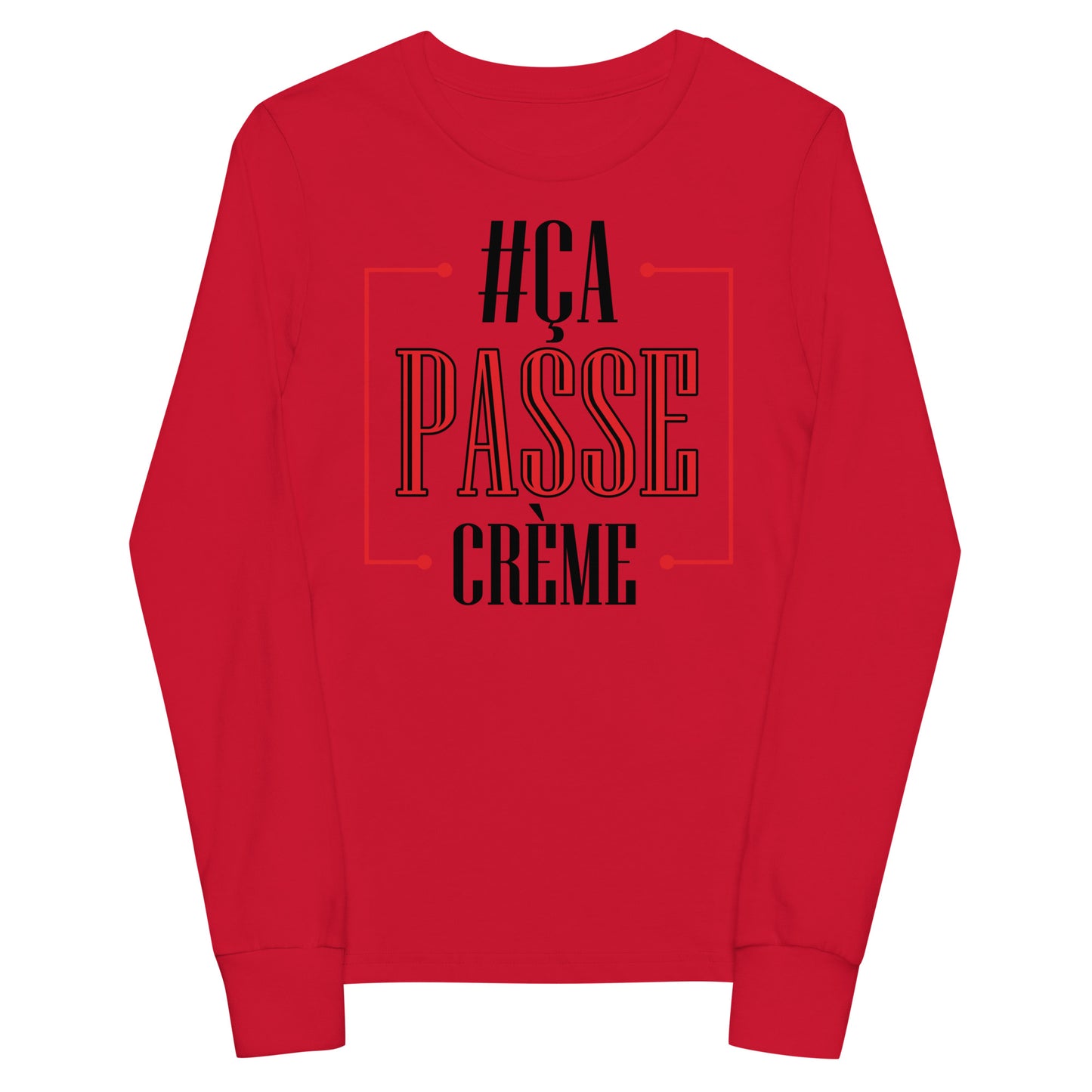 Ca Passe Creame Signature Kids long sleeve tee