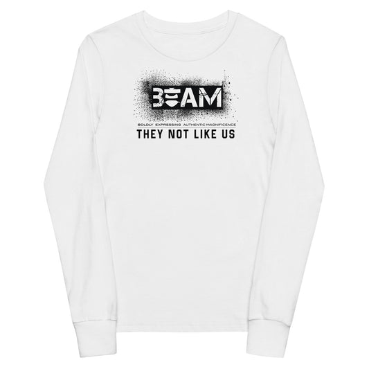 Beam They Not Like Us Kids Long Sleeve Tee