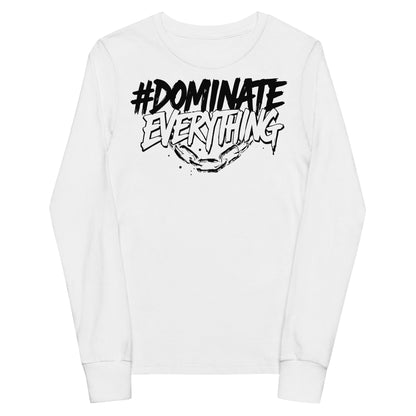 Dominate Everything Signature Kids Youth long sleeve tee