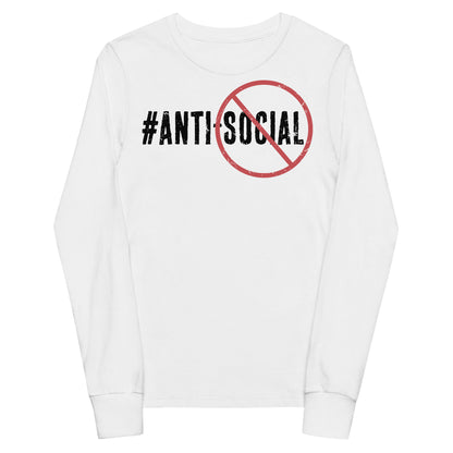 Anti Social Signature Kids Youth long sleeve tee