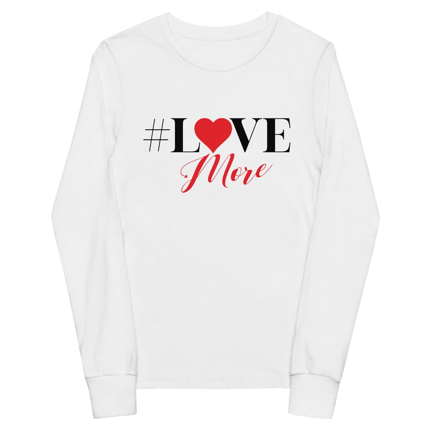 Love More Signature Kids long sleeve tee