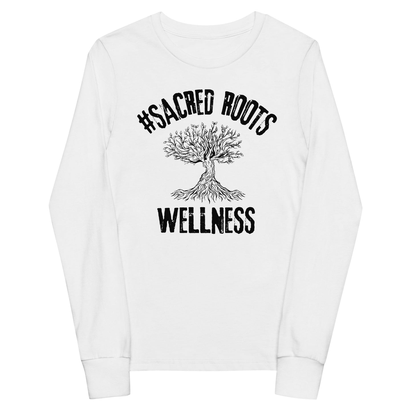 Sacred Roots Wellness Signature Kids long sleeve tee