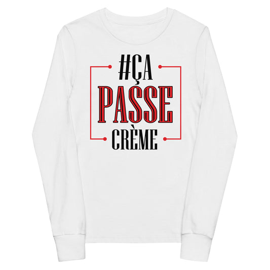 Ca Passe Creame Signature Kids long sleeve tee