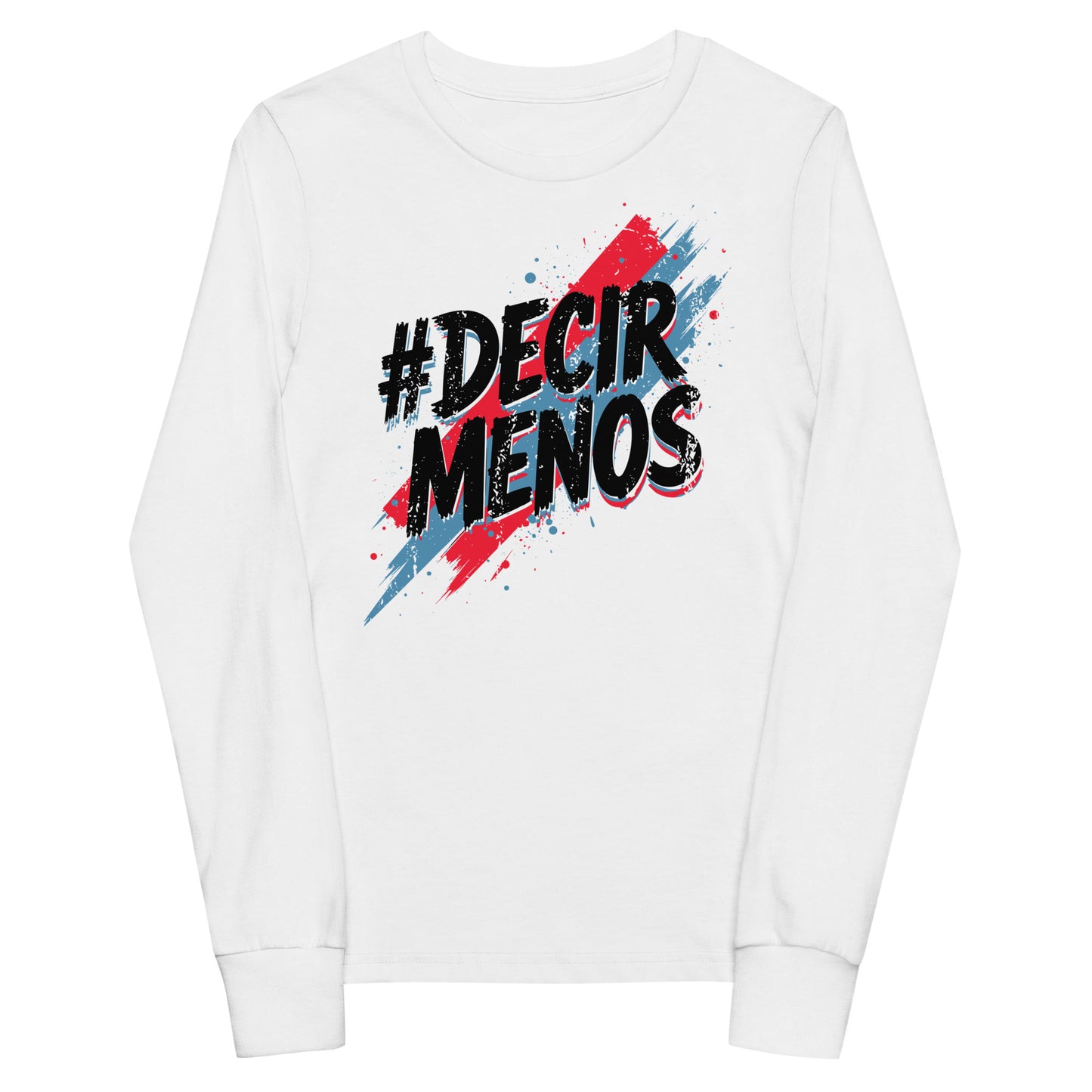 Decir Menos Signature Kids long sleeve tee